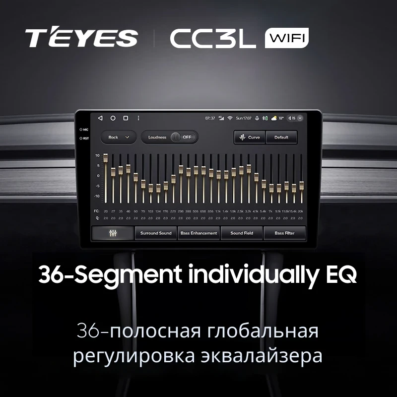 Штатная магнитола Teyes CC3L WiFi 2/32 Chevrolet Cruze J300 J308 (2012-2015) F3