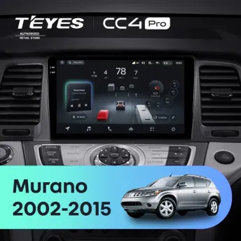 Штатная магнитола Teyes CC4 Pro 8/128 Nissan Murano Z50 (2002-2015)