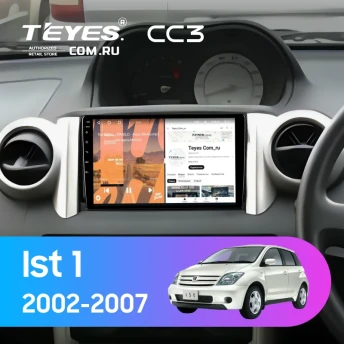 Штатная магнитола Teyes CC3 4/32 Toyota Ist 1 (2002-2007) Правый руль
