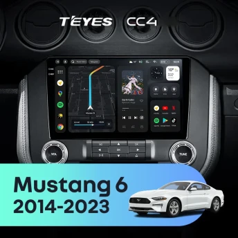 Штатная магнитола Teyes CC4 8/128 Ford Mustang VI S550 (2014-2023) F2