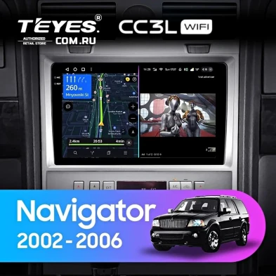 Штатная магнитола Teyes CC3L WiFi 2/32 Lincoln Navigator (2002-2006)