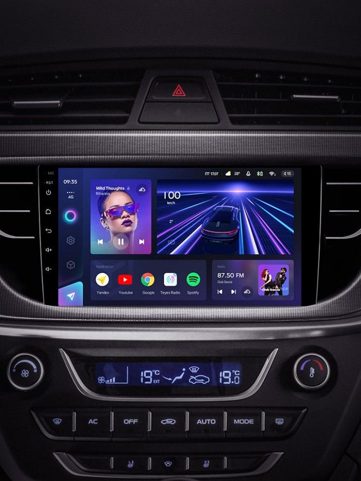 Штатная магнитола Teyes CC3 4/32 Geely Atlas NL-3 (2016-2020)