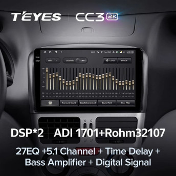 Штатная магнитола Teyes CC3 2K 6/128 Chery Fulwin 2 (2010-2012) F2