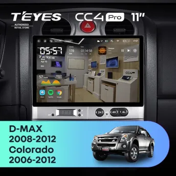 Штатная магнитола Teyes CC4 Pro 8/128 Chevrolet Colorado (2006-2012) (11")