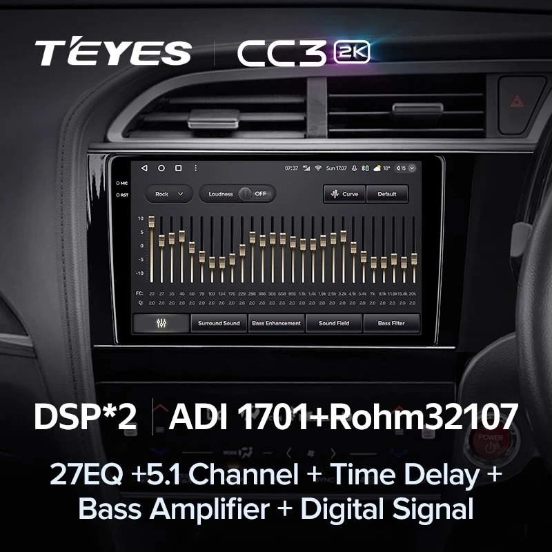 Штатная магнитола Teyes CC3 2K 4/64 Honda Shuttle 2 (2015-2020) Правый руль