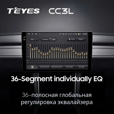Штатная магнитола Teyes CC3L 4/64 Nissan Rogue 2 (2013-2022) F3 Тип-C
