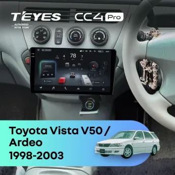 Штатная магнитола Teyes CC4 Pro 12/256 Toyota Vista Ardeo (1998-2003)