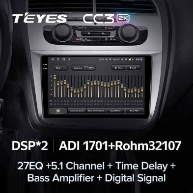 Штатная магнитола Teyes CC3 2K 4/64 Volkswagen Passat B6 (2005-2010)