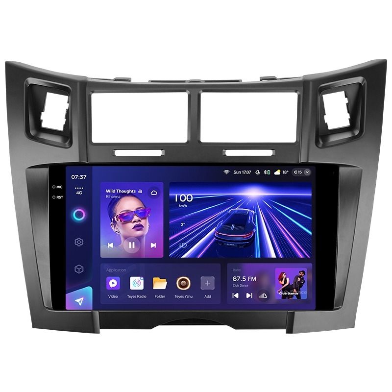 Переходная рамка Toyota Yaris 2 XP90 (2005-2012) F2 (9")