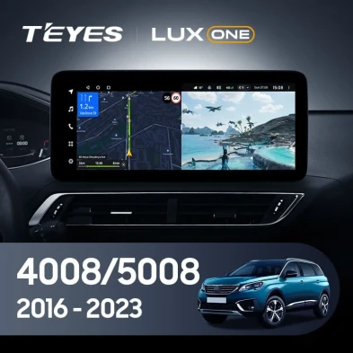 Штатная магнитола Teyes LUX ONE 360 6/128 Peugeot 4008 (2016-2023)