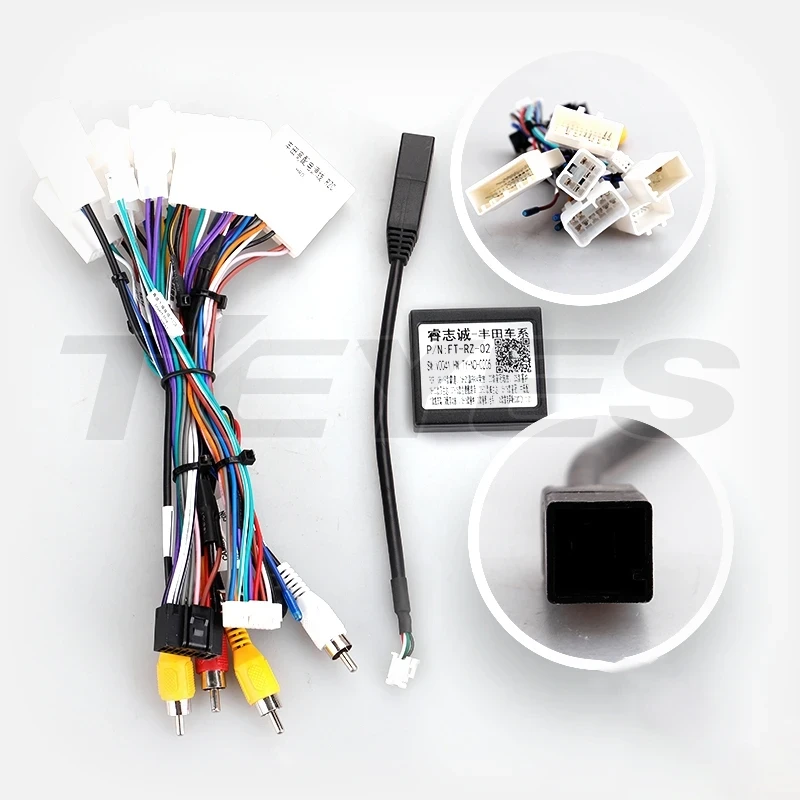 Переходная рамка Toyota RAV4 4 XA40 5 XA50 (2012-2018) Правый руль (9")