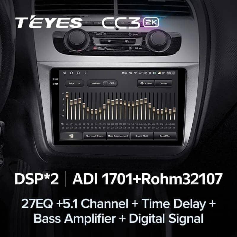 Штатная магнитола Teyes CC3 2K 6/128 Volkswagen Tiguan 1 NF (2006-2017) F2 (10 inch Universal)