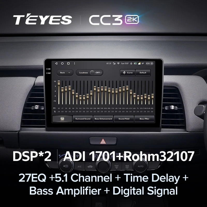 Штатная магнитола Teyes CC3 2K 4/64 Honda Jazz 4 (2020-2024) Тип-A Правый руль