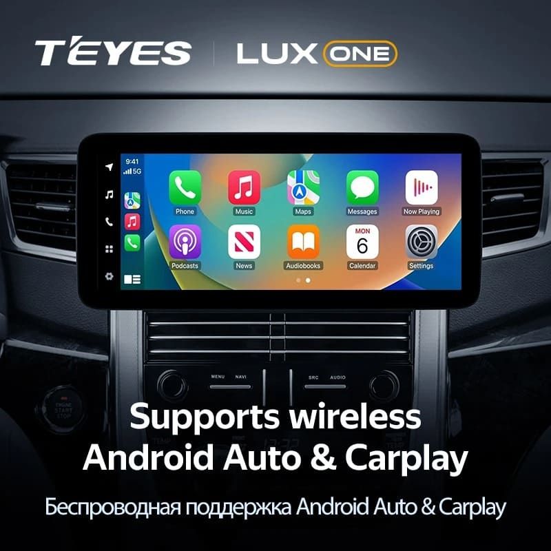 Штатная магнитола Teyes LUX ONE 4/32 Toyota Alphard 2 H20 (2008-2014) Тип-A