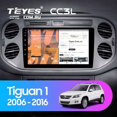 Штатная магнитола Teyes CC3L 4/32 Volkswagen Tiguan 1 NF (2006-2017) F2