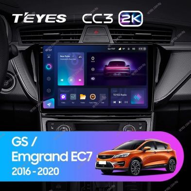 Штатная магнитола Teyes CC3 2K 4/32 Geely Emgrand EC7 (2018-2020) F2