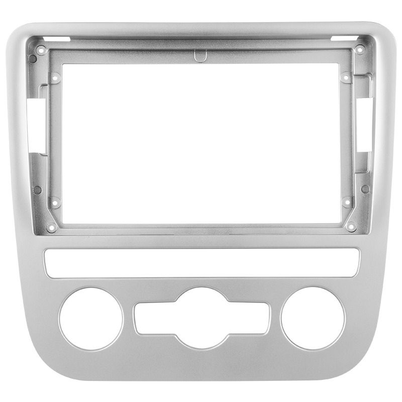 Переходная рамка Volkswagen Scirocco 3 Mk3 (2008-2014) F4 (Серая) (9")