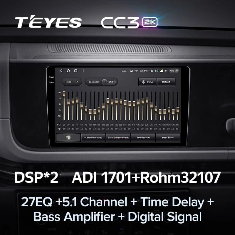 Штатная магнитола Teyes CC3 2K 4/64 Hyundai Creta 2 IX25 2024