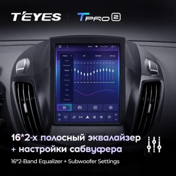 Штатная магнитола Tesla style Teyes TPRO 2 3/32 Ford Escape 3 (2012-2019)