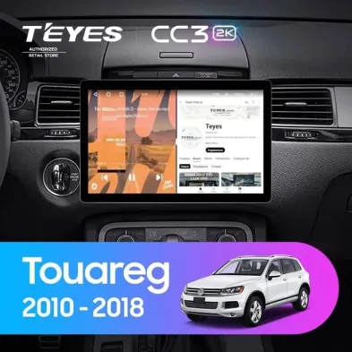 Штатная магнитола Teyes CC3 2K 4/32 Volkswagen Touareg FL NF (2010-2018) (11")