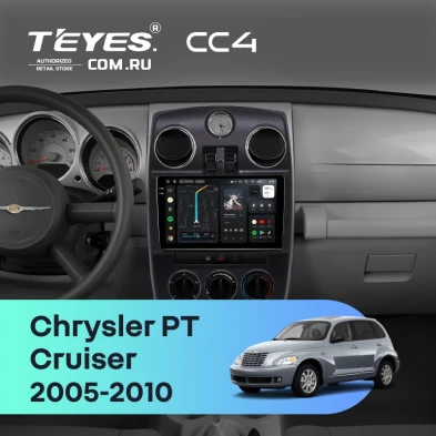Штатная магнитола Teyes CC4 8/128 Chrysler PT Cruiser (2005-2010)