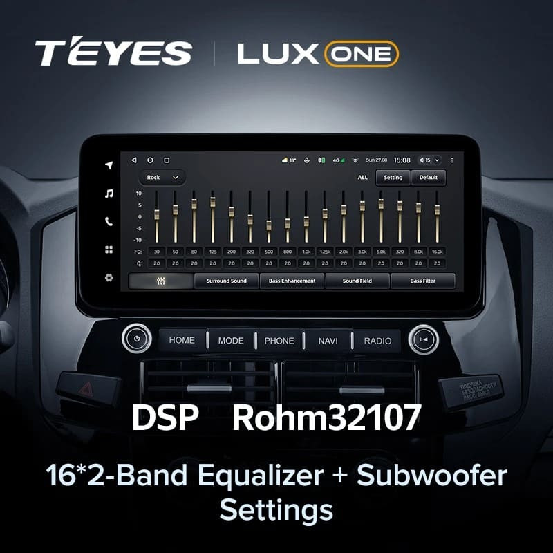 Штатная магнитола Teyes LUX ONE 360 6/128 Mitsubishi Pajero 4 V80 V90 (2006-2024) Тип-C