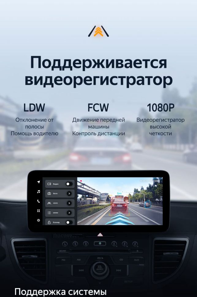 Штатная магнитола Teyes LUX ONE 4/32 Honda CR-V 4 RM RE (2011-2018) Тип-C