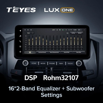 Штатная магнитола Teyes LUX ONE 6/128 Mitsubishi Pajero 4 V80 V90 (2006-2024) Тип-C