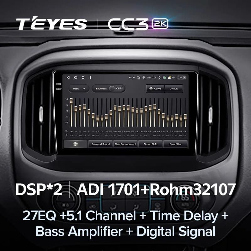 Штатная магнитола Teyes CC3 2K 4/64 Chevrolet Colorado 2 (2014-2022)