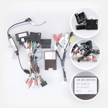 Проводка питания TEYES для Audi A3 2 8P (2003-2013) / S3 2 (2006-2012) / RS3 1 (2011-2012) / Audi A4 2 B6 3 B7 (2000-2009) / S4 (2002-2008) RS4 (0 Din) 2005 + Canbus для подключения Android ГУ