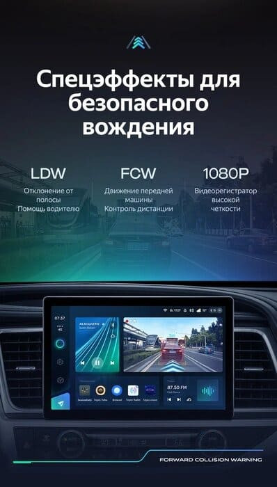 Штатная магнитола Teyes CC3 2K 4/64 Toyota Highlander 3 XU50 (2013-2018) (11")