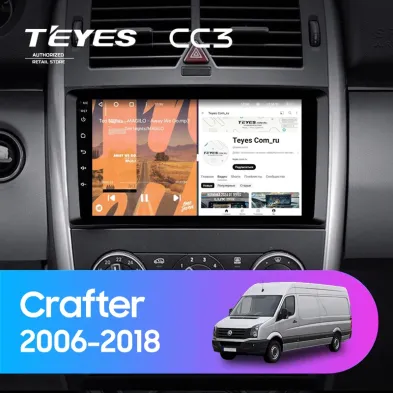 Штатная магнитола Teyes CC3 4/32 Volkswagen Crafter W906 (2006-2018)