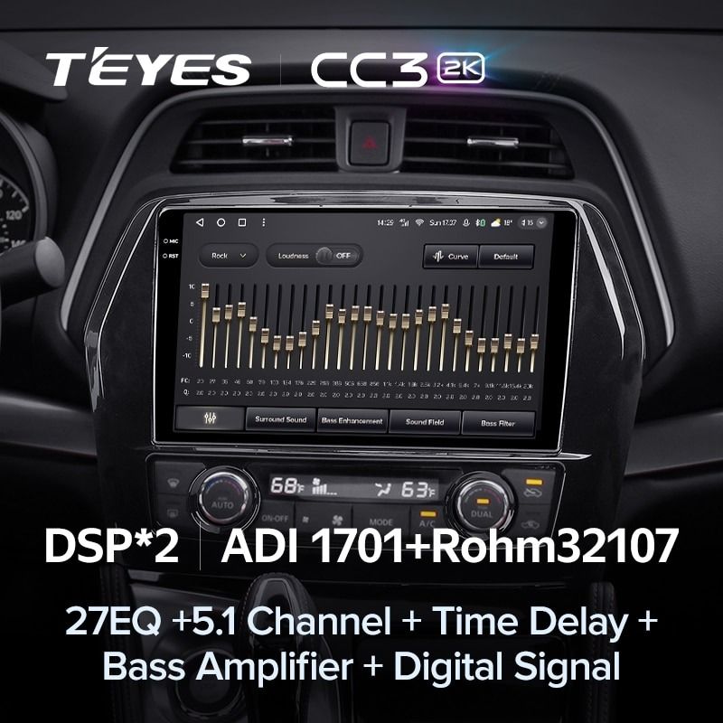 Штатная магнитола Teyes CC3 2K 4/32 Nissan Maxima A36 (2015-2020)