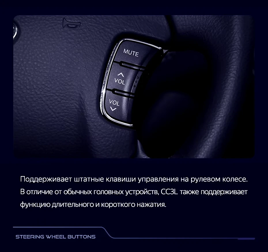 Штатная магнитола Teyes CC3L 4/64 Hyundai Sonata NF (2008-2010) F1