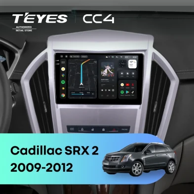 Штатная магнитола Teyes CC4 8/128 Cadillac SRX 2 (2009-2012)