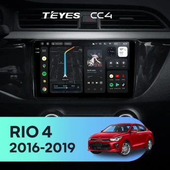 Штатная магнитола Teyes CC4 6/64 Kia Rio 4 (2016-2020) Тип-B
