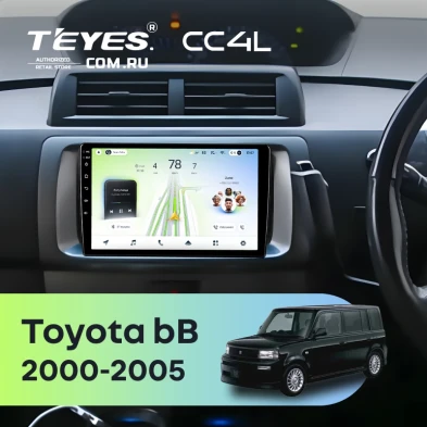 Штатная магнитола Teyes CC4L 6/64 Toyota bB 1 (2000-2005)