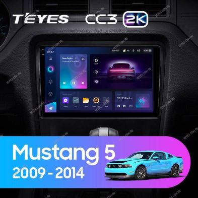 Штатная магнитола Teyes CC3 2K 4/64 Ford Mustang 5 S-197 (2009-2014) F1