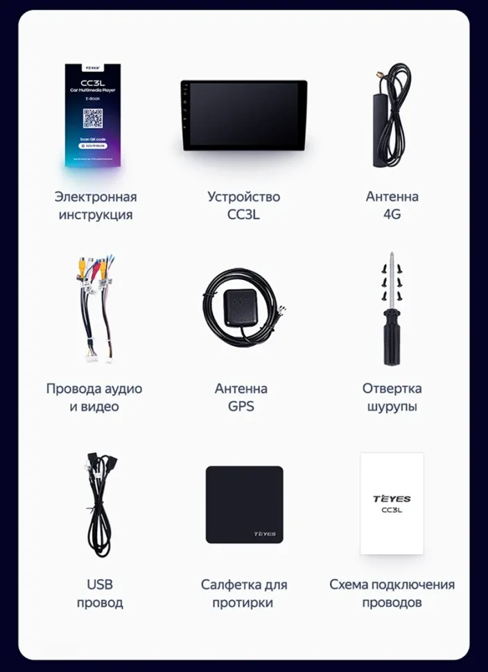 Штатная магнитола Teyes CC3L 4/64 Hyundai i30 3 (2018-)