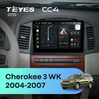 Штатная магнитола Teyes CC4 8/128 Jeep Grand Cherokee 3 WK (2004-2007) F2