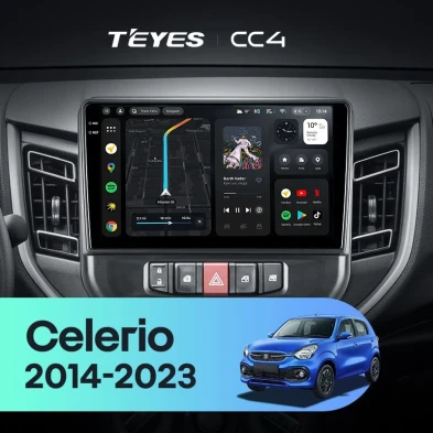 Штатная магнитола Teyes CC4 6/64 Suzuki Celerio (2014-2023)