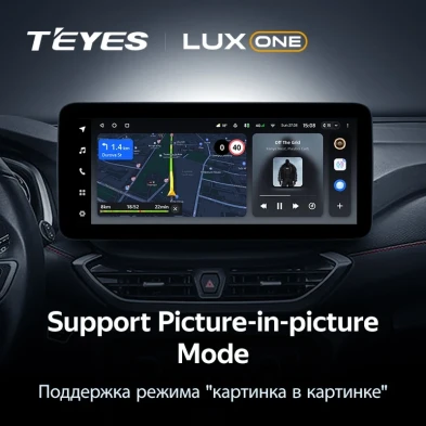 Штатная магнитола Teyes LUX ONE 4/64 Chevrolet Orlando 2 (2018-2023) Тип-A