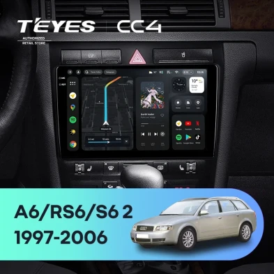Штатная магнитола Teyes CC4 6/64 Audi RS6 1 (2002-2006)