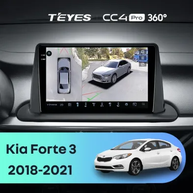 Штатная магнитола Teyes CC4 Pro 360 8/128 Kia Forte 3 (2018-2021)