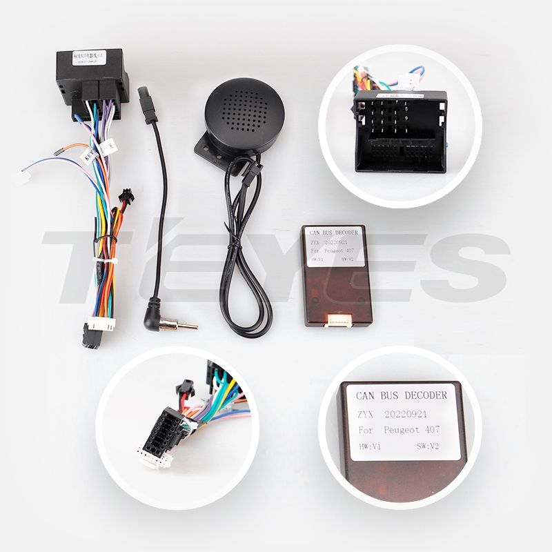 Переходная рамка Peugeot 407 (2004-2011) F2 (9")