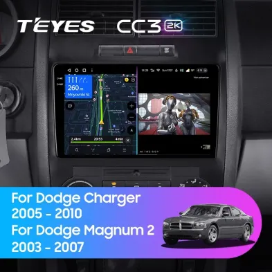 Штатная магнитола Teyes CC3 2K 4/32 Dodge Magnum 2 (2003-2007)